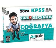 HocaWebde Yayınları 2025 KPSS GK Coğrafya Video Ders Notu