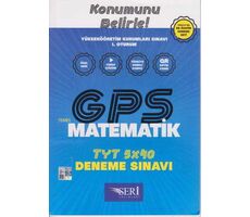 Seri YKS TYT 1. Oturum GPS Matematik 5x40 Deneme Sınavı