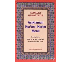 Açıklamalı Kur’an-ı Kerim Meali (Çanta Boy Metinsiz) (044)