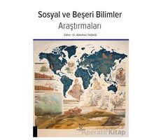 Sosyal ve Beşeri Bilimler Araştırmaları - Kolektif - Akademisyen Kitabevi