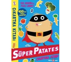 Süper Patates Çıkartma Kitabı - Paul Linnet - Beta Kids