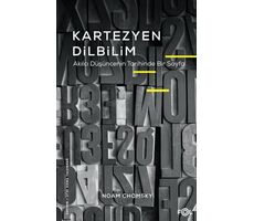 Kartezyen Dilbilim - Akılcı Düşüncenin Tarihinde Bir Sayfa - Noam Chomsky - Fol Kitap