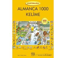 Çıkartmalarla Almanca 1000 Kelime - Heather Amery - 1001 Çiçek Kitaplar