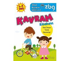 ZBG 3-4 Yaş Kavram Kitabım - Zihinsel Becerilerimi Geliştiriyorum - Buçe Dayı - Kukla Yayınları