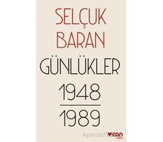 Günlükler (1948-1989) - Selçuk Baran - Can Yayınları