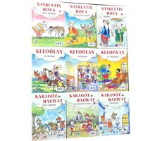 Nasrettin Hoca, Karagöz İle Hacivat ve Keloğlan 9 Hikaye Damla Yayınları