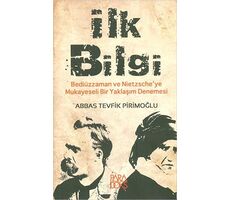 İlk Bilgi - Abbas Tevfik Pirimoğlu - Paradoks