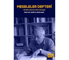 Meseleler Defteri - Ahmet B. Ercilasun - Ötüken Neşriyat