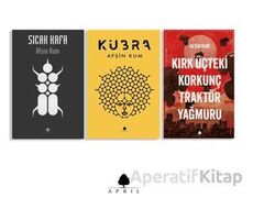 Afşin Kum 3 Kitap Set - Afşin Kum - April Yayıncılık