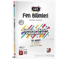 8.Sınıf LGS Fen Bilimleri Simülasyon 15 Deneme 3D Yayınları