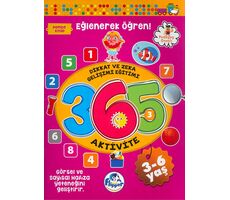 Pembe Kitap 3-6 Yaş Aktivite Kitabı - Minik Flipper