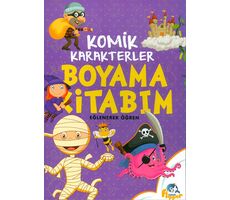 Komik Karakterler Boyama Kitabım - Minik Flipper