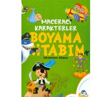 Maceracı Karakterler Boyama Kitabım - Minik Flipper