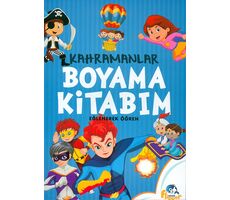 Kahramanlar Boyama Kitabım - Minik Flipper