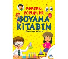 Afacan Çocuklar Boyama Kitabım - Minik Flipper