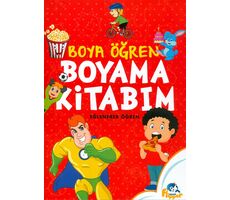 Boya Öğren Boyama Kitabım - Minik Flipper