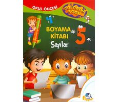 Sayılar - Boyama Kitabı - Minik Flipper