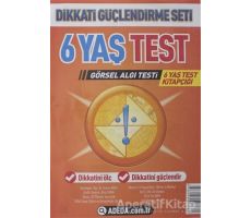 Adeda DGS Dikkati Güçlendirme Seti 6 Yaş Test Görsel Algı Testi - Kolektif - Adeda Yayınları