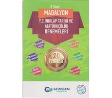 Gezegen 8.Sınıf Madalyon 20li İnkılap Tarihi Denemeleri