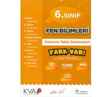 6.Sınıf Fen Bilimleri Fark Var Kazanım Takip Denemeleri Koray Varol