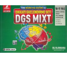 Dikkati Güçlendirme Seti DGS Mixt 10-11 Yaş - Osman Abalı - Adeda Yayınları