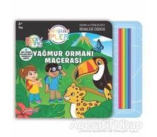 Yağmur Ormanı Macerası - Yapışkan İpler - Kolektif - Yumurcak Yayınları