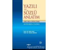 Yazılı ve Sözlü Anlatım - Osman Gündüz - Akçağ Yayınları