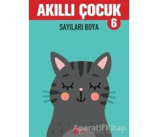 Sayıları Boya - Akıllı Çocuk 6 - Kolektif - Çınar Yayınları