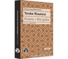 Tevbe Risalesi - Risale-i Mergube - Muhammed Sadık Efendi - Büyüyen Ay Yayınları