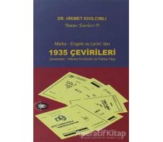 Marks, Engels ve Lenin’den 1935 Çevirileri - Hikmet Kıvılcımlı - Sosyal İnsan Yayınları