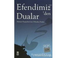 Efendimiz’den Dualar - Süheyl Seçkinoğlu - Timaş Yayınları