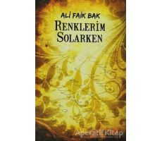 Renklerim Solarken - Ali Faik Bak - Cinius Yayınları