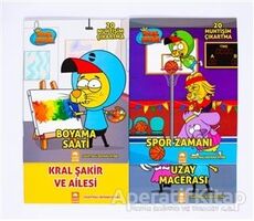 Kral Şakir Boyama Set (4 Kitap) - Kolektif - Eksik Parça Yayınları