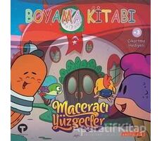 Boyama Kitabı - Maceracı Yüzgeçler 4 - Arzu Demirel Birinci - Turkuvaz Çocuk