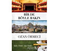 Bir de Böyle Bakın - Ozan Örmeci - Cinius Yayınları