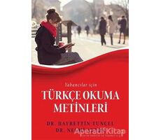 Türkçe Okuma Metinleri - Necmi Aytan - Cinius Yayınları