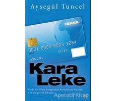 Kara Leke - Ayşegül Tuncel - Cinius Yayınları