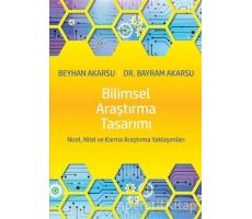 Bilimsel Araştırma Tasarımı - Bayram Akarsu - Cinius Yayınları