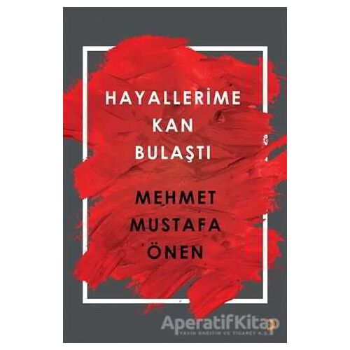 Hayallerime Kan Bulaştı - Mehmet Mustafa Önen - Cinius Yayınları