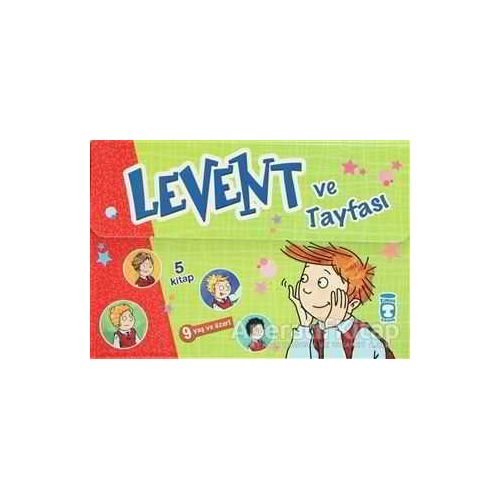 Levent ve Tayfası (5 Kitap Takım) - Mustafa Orakçı - Timaş Çocuk