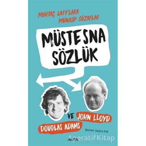 Müstesna Sözlük - Douglas Adams - Alfa Yayınları