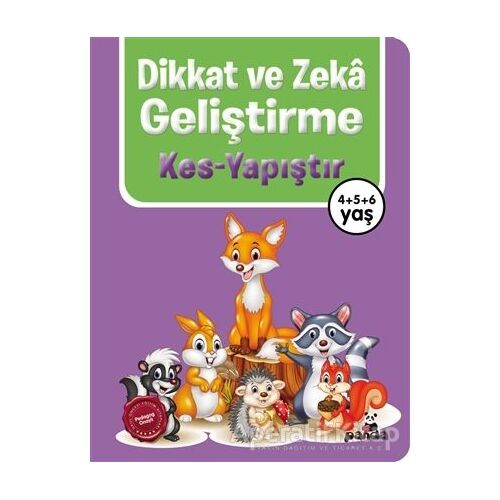 Dikkat ve Zekâ Geliştirme – Kes - Yapıştır - Kolektif - Beyaz Panda Yayınları