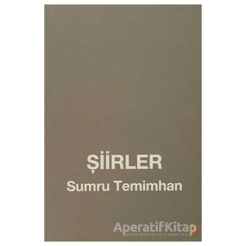 Şiirler - Sumru Temimhan - Cinius Yayınları