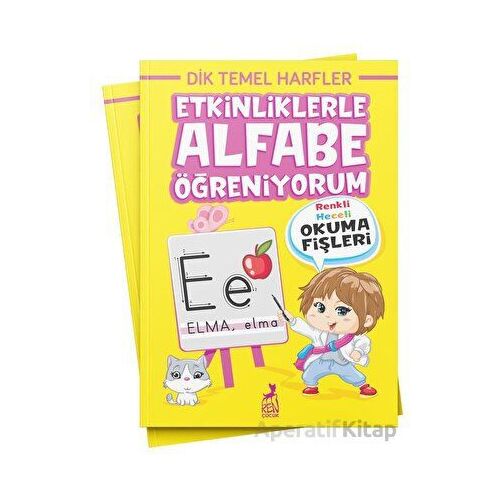 Etkinliklerle Alfabe Öğreniyorum - Kolektif - Ren Kitap