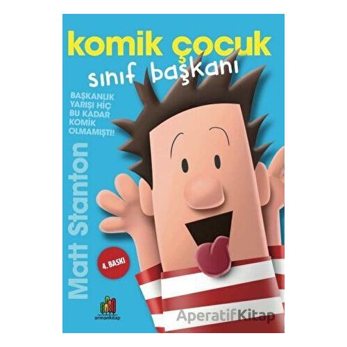 Komik Çocuk: Sınıf Başkanı - Matt Stanton - Orman Kitap