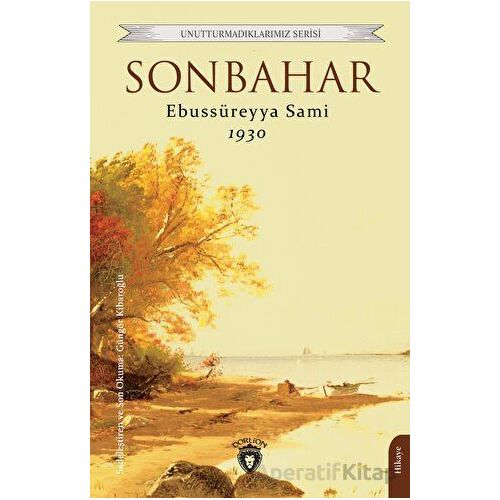 Sonbahar - Ebusüreyya Sami - Dorlion Yayınları