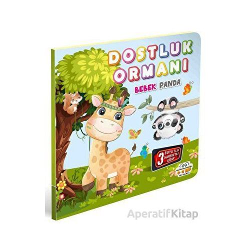 Dostluk Ormanı Bebek Panda - Kolektif - 0-6 Yaş Yayınları
