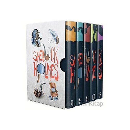 Sherlock Holmes Serisi Kutulu Set (5 Kitap Takım) - Sir Arthur Conan Doyle - Parodi Yayınları