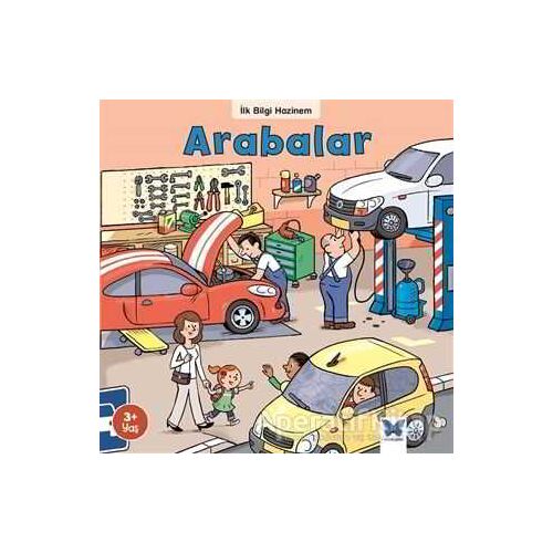 Arabalar - İlk Bilgi Hazinem - Stephanie Ledu - Mavi Kelebek Yayınları