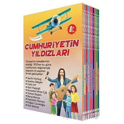 Cumhuriyetin Yıldızları Kutulu Set - Eda Bayrak - Acayip Kitaplar